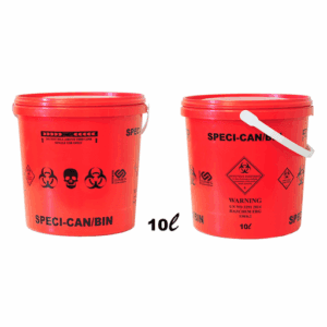 10L Red - Specimen Container