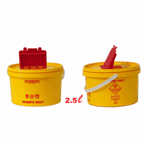 2.5L Yellow - Sharps Container