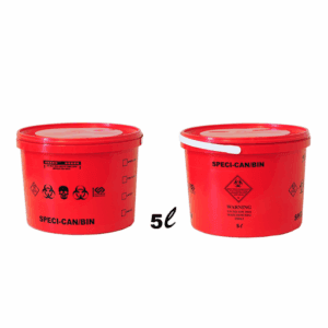 5L Red - Specimen Container