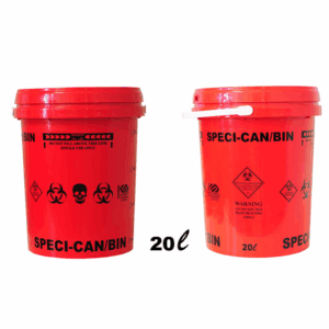 20L Red - Specimen Container